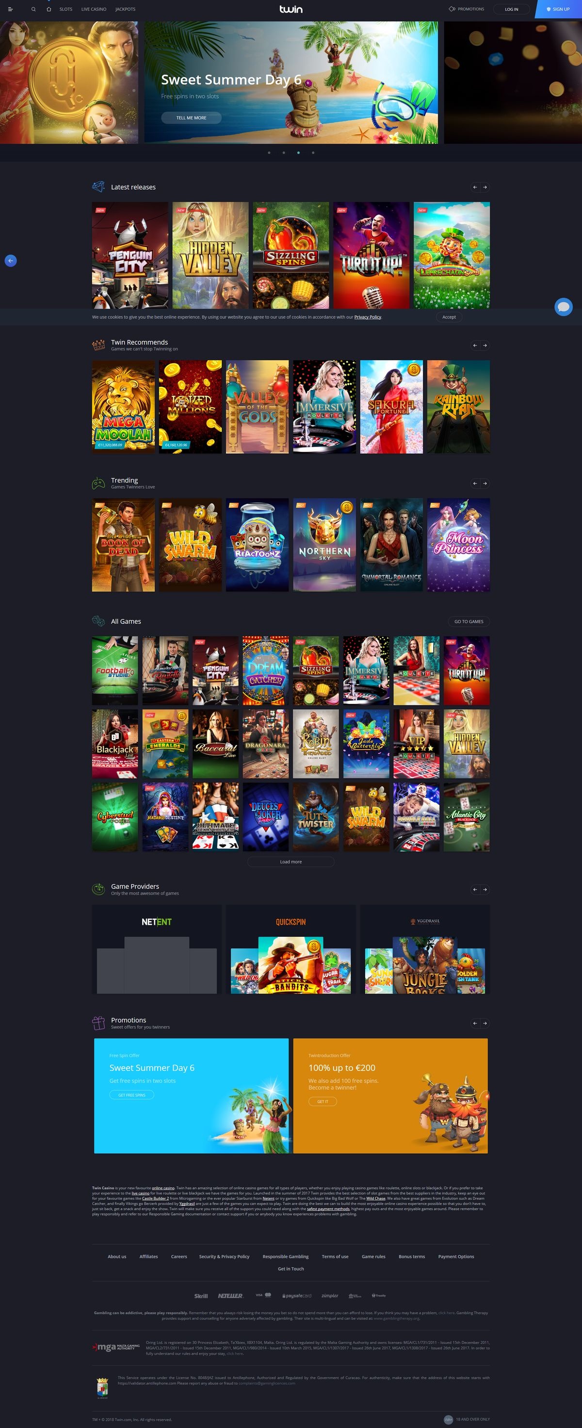 Vincispin Casino game