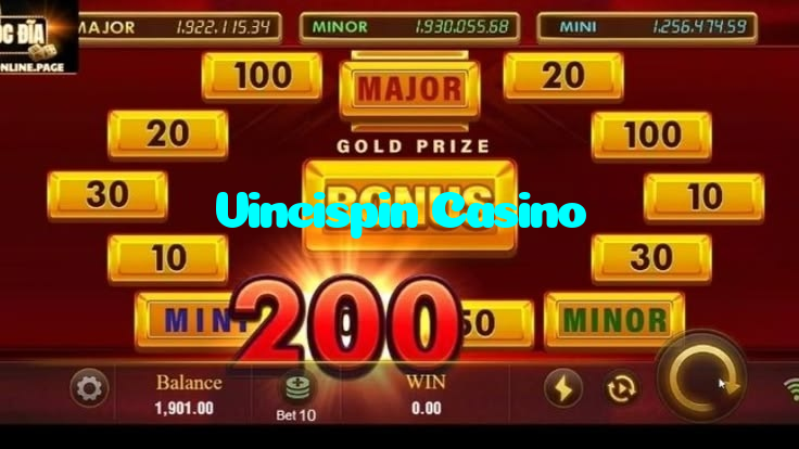 Vincispin Casino casino presented on mobile device in Pakistan with slots and live games